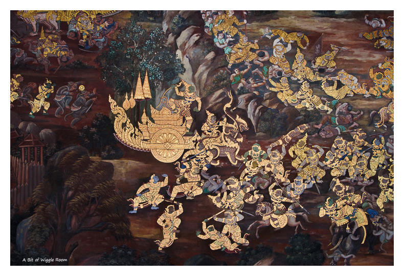 Wat Prakaew - inner wall mural (3)